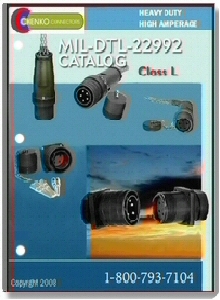 22992 CATALOG FOR CONNECTOR TYPES MS90555 MS90556 MS90557 MS90558 MS90563 MS90564 MS90561 MS90562 M39029/48 M39029/49 ORDERING INFO