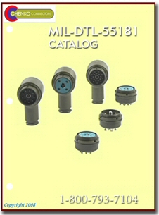 Catalog For Connector Types M55181-1 M55181-2 M55181-3 M55181-4 M55181-5 M55181-6 MW10 MW20
